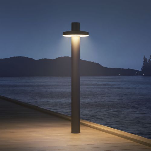 Lampioncino da giardino - DISC - ING. CASTALDI ILLUMINAZIONE - contemporaneo / in metallo / LED