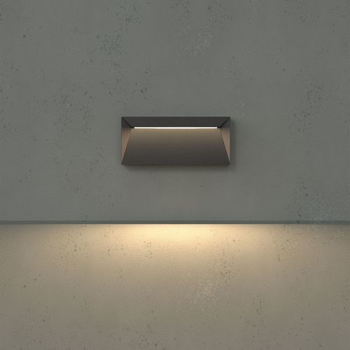 Applique contemporanea - USEPARTOUT SUPERFLAT - ING. CASTALDI ILLUMINAZIONE - da esterno / in tecnopolimero / rettangolare
