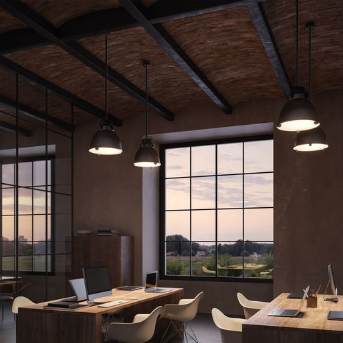 Lampada a sospensione - SOSIA D06 - ING. CASTALDI ILLUMINAZIONE - in alluminio / design industriale / con cavo