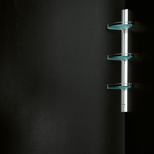 Scaffale con portasapone - AMICO - VISMARAVETRO - a muro / contemporaneo / in alluminio anodizzato