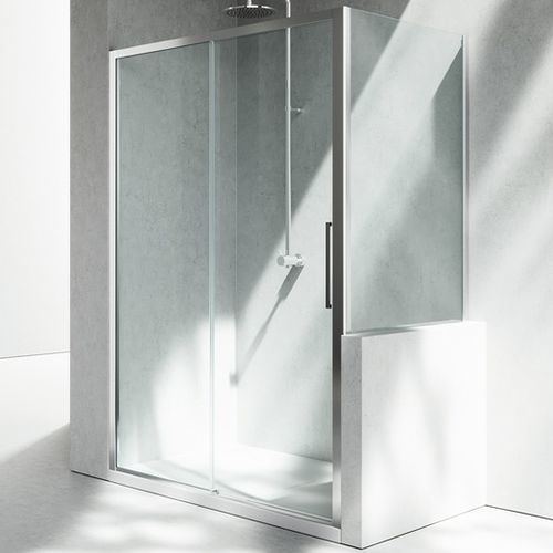 Box doccia in vetro - SERIE 7000 : ZN+ZP - VISMARAVETRO - con porta scorrevole / rettangolare / per uso residenziale