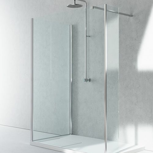 Box doccia in vetro - SK-IN : S2+SK+SZ - VISMARAVETRO - in alluminio / fisso / rettangolare