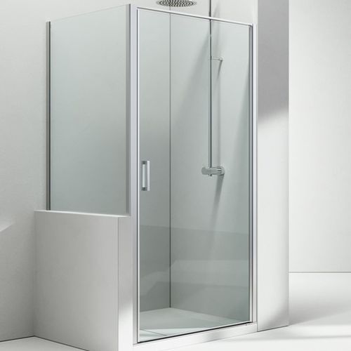 Box doccia in vetro - LINEA : LN+LP  - VISMARAVETRO - con porta pivotante / d'angolo / per uso residenziale