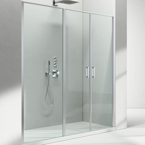 Box doccia in vetro - LINEA : L3 - VISMARAVETRO - con porta pivotante / a nicchia / per uso residenziale