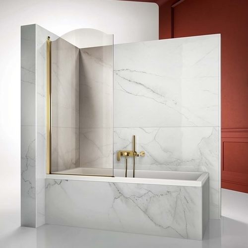 Sopravasca pivotante - GLV - VISMARAVETRO - con rotazione a sinistra / in vetro temprato / con un pannello