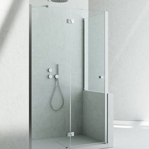 Box doccia in vetro - SINTESI : SN+SP - VISMARAVETRO - con porta pivotante / rettangolare / vetro trasparente