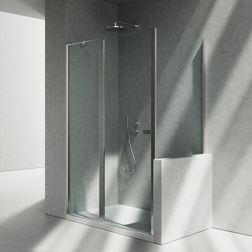 Box doccia in vetro - KZ+KP - VISMARAVETRO - in alluminio / con porta pivotante / fisso