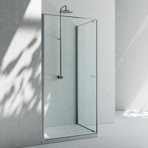 Box doccia in vetro - KA+KF - VISMARAVETRO - in alluminio / con porta pivotante / fisso