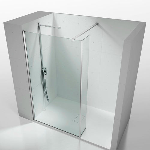 Parete doccia fissa - SK-IN : SK+SZ NICHE - VISMARAVETRO - dritta / d'angolo / in vetro temprato