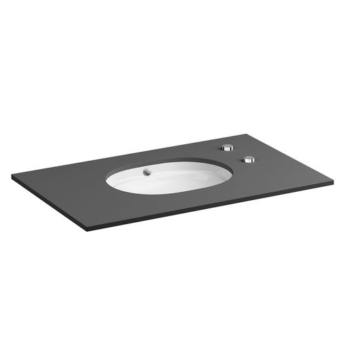 Lavabo da incasso - 7011B003-5303 - VitrA - in ceramica / ovale / contemporaneo