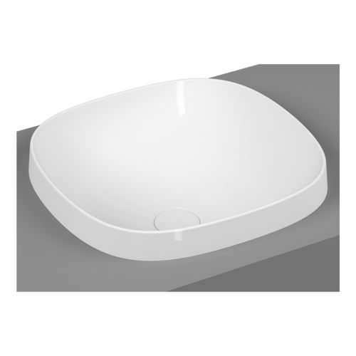 Lavabo da appoggio - 5654B4XX-0016 SERIES - VitrA - in ceramica / quadrato / contemporaneo