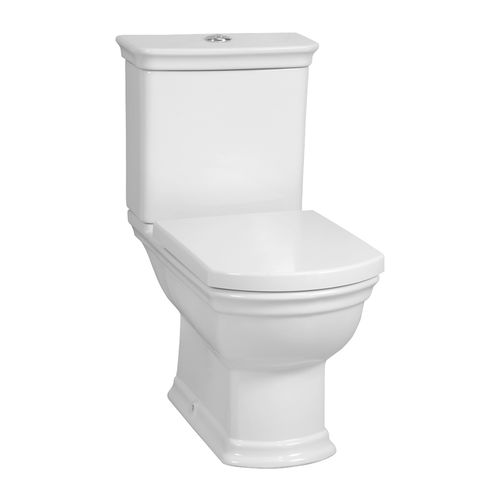 WC da appoggio - 4160B003-0075 - VitrA - in ceramica / con cassetta ad incasso / tradizionale