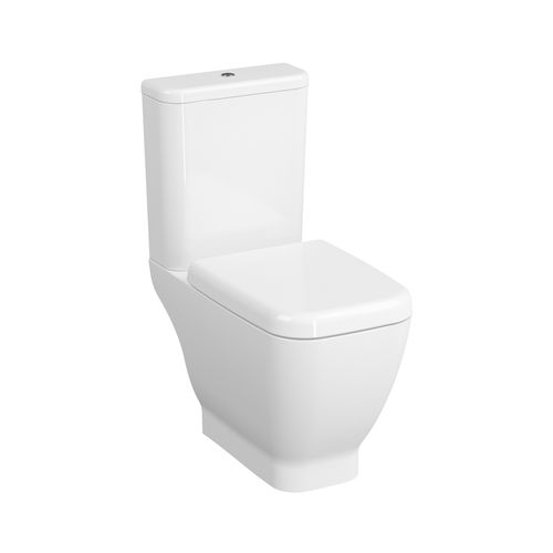 WC da appoggio - 4597B003-0075 - VitrA - in ceramica / con cassetta ad incasso / moderno