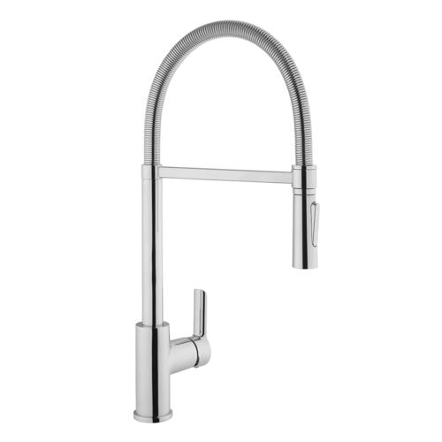 Miscelatore da appoggio - A42152EXP - VitrA - in metallo cromato / da cucina / 1 foro