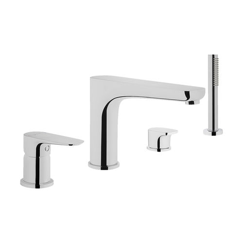 Miscelatore per vasca - A42530EXP - VitrA - da appoggio / in metallo cromato / da bagno