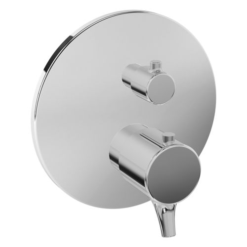 Miscelatore da doccia - A42272EXP | A42275EXP - VitrA - da parete / termostatico / in metallo cromato