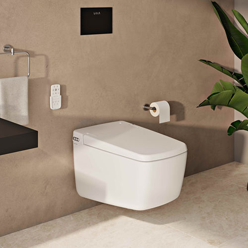 WC intelligente - V-CARE PRIME SMART - VitrA - sospeso / in ceramica / non specificato