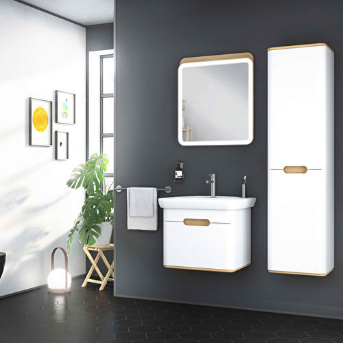 Specchio da bagno a muro - SENTO  - VitrA - per hotel / per servizi sanitari / per spa