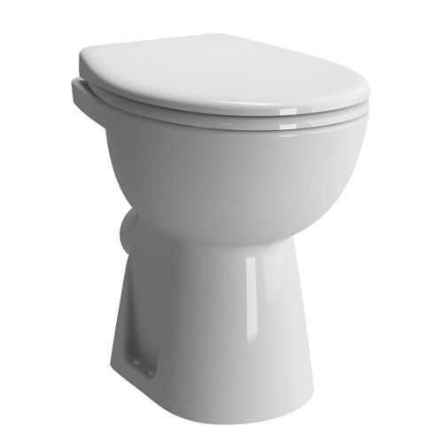 WC da terra - CONFORMA - VitrA - in porcellana / per uso residenziale / ovale
