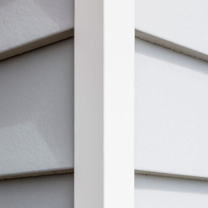 Profilo di finitura in alluminio - METALTRIM™ - James Hardie - France - per angolo esterno / per facciata / dritto