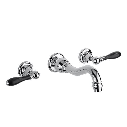 Miscelatore doppio comando per lavabo - L/00-Y SERIES - VOLEVATCH - da parete / in metallo / da bagno
