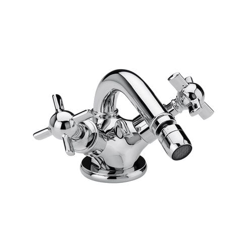 Miscelatore doppio comando per bidet - HERITAGE - VOLEVATCH - da appoggio / in metallo / da bagno