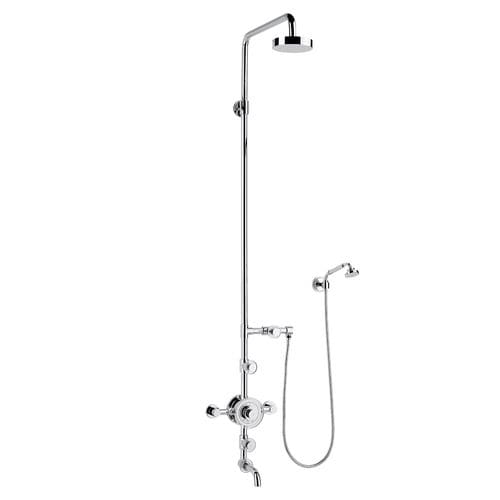 Set doccia da parete - GH/X2-X2 SERIES - VOLEVATCH - contemporaneo / contract / con doccia a mano