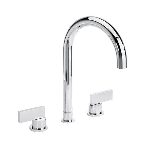 Miscelatore doppio comando da appoggio - PIET - VOLEVATCH - in metallo / da bagno / da cucina