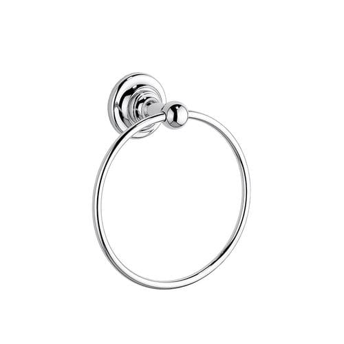 Portasalviette ad anello - B/SE-16-0A - VOLEVATCH - da parete / in metallo / levigato