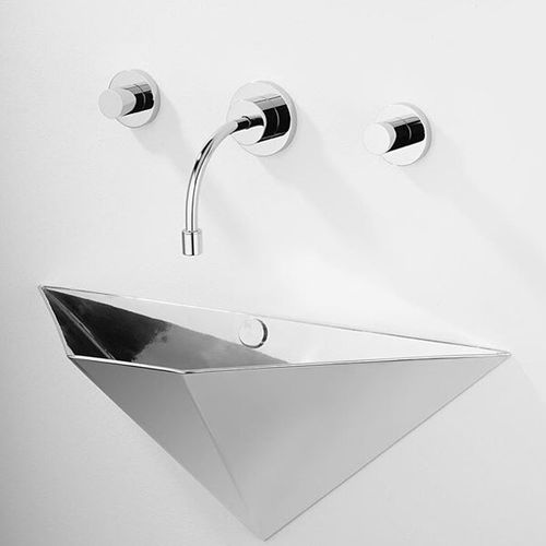 Miscelatore doppio comando per lavabo - N/M0-B1-00 - VOLEVATCH - da parete / in metallo / da bagno