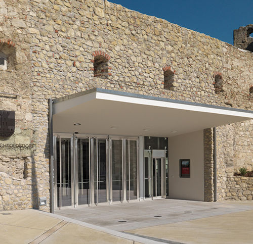 Profilato per porte in acciaio inossidabile - JANISOL - JANSEN - termoisolante
