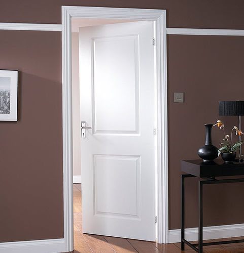 Porta da interno - CAMBRIDGE : 2 PANEL - JELD-WEN - in MDF / battente / senza vetri