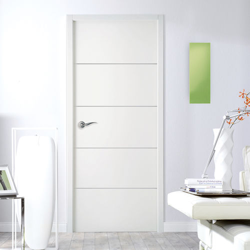 Porta da interno - LINEA : PANEL - JELD-WEN - in MDF / battente / senza vetri
