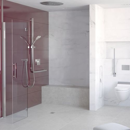 Sedile per doccia fisso - SANOASA BENCHES 1-4 - wedi GmbH - da parete / sospeso / polimerico