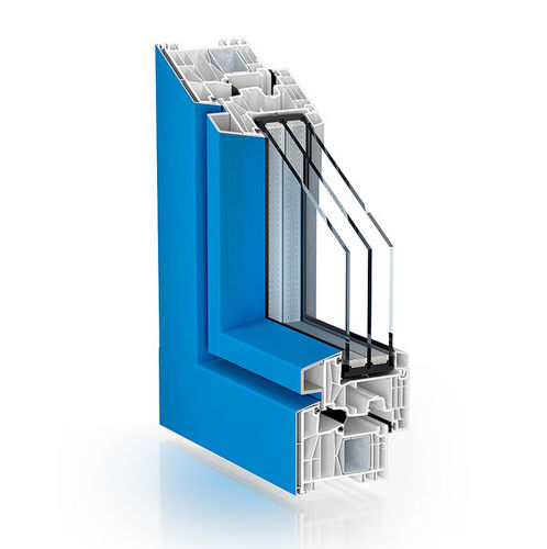 Profilato per finestra in alluminio - 88 ALUCLIP PRO - KÖMMERLING - in PVC / in PVC-U / isolante