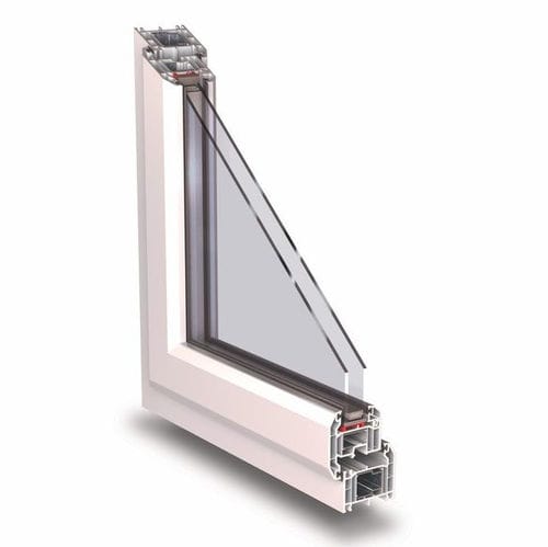 Profilato per porte in PVC-U - STANDARD - KÖMMERLING - di sicurezza