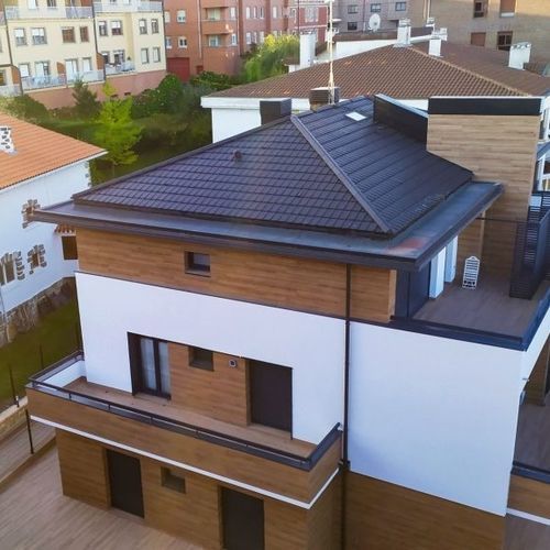 Tegola rettangolare - H-SELECTION VIENNA - Cerámica La Escandella - in terracotta / piccola / rossa