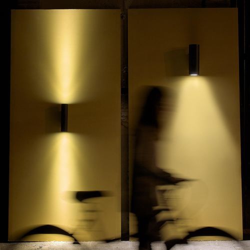 Applique contemporanea - LUP - LAMP LIGHTING - da esterno / in alluminio estruso / tonda