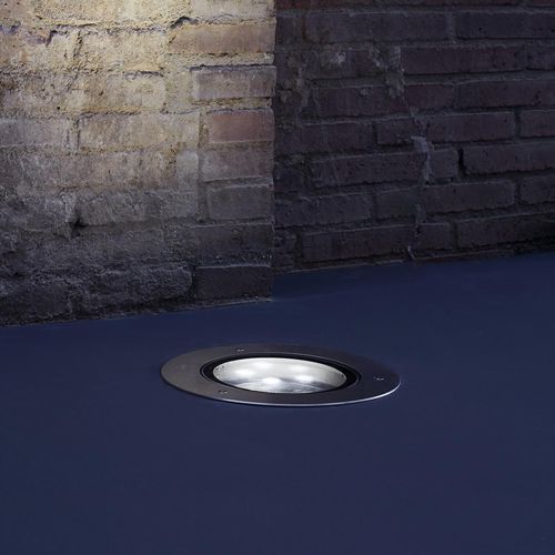 Luce da incasso a pavimento - GAP - LAMP LIGHTING - LED / rotonda / IP67
