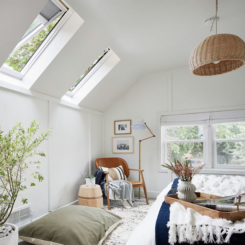 Finestra da tetto in metallo - E-CLASS - VELUX - a proiezione / a doppi vetri / ad anta singola
