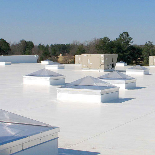 Lucernario in vetro - ROUND  - VELUX - in plastica / temprato / per tetto a falde