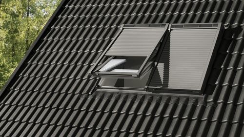 Persiana avvolgibile - SML-K - VELUX - in metallo / opaca / per finestra da tetto