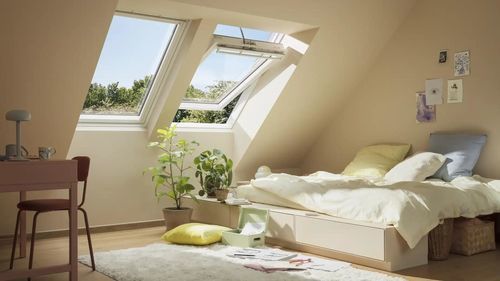 Finestra da tetto in legno - GGL/GGU -22 - VELUX - a bilico / a doppi vetri / ad anta singola
