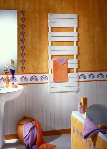 Scaldasalviette ad acqua calda - FASSANE SPA - FAS - ACOVA - contemporaneo / in metallo / da parete