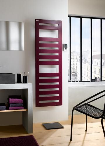 Scaldasalviette elettrico - KARENA SPA - TSV - ACOVA - contemporaneo / in acciaio / da parete