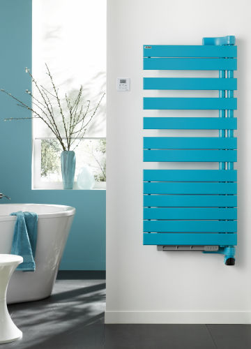 Scaldasalviette elettrico - REGATE TWIST - TXR - ACOVA - contemporaneo / in acciaio / da parete