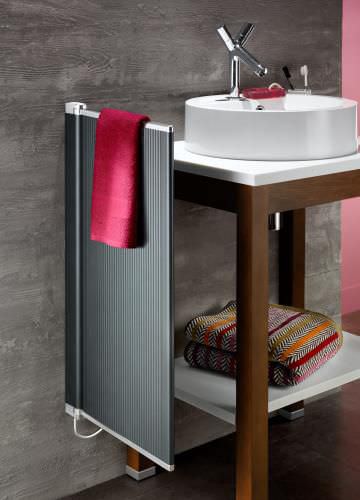 Scaldasalviette elettrico - VESTA - TVES - ACOVA - contemporaneo / in alluminio / da parete