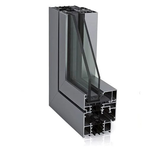 Finestra in alluminio - WICLINE 65 EVO - WICONA - a battente / fissa / ad anta ribalta