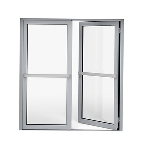Porta antipanico - WICSTYLE NG - WICONA - d'ingresso / in alluminio / battente