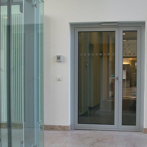 Porta d'ingresso - WICSTYLE 65FP  - WICONA - in alluminio / battente / contemporanea